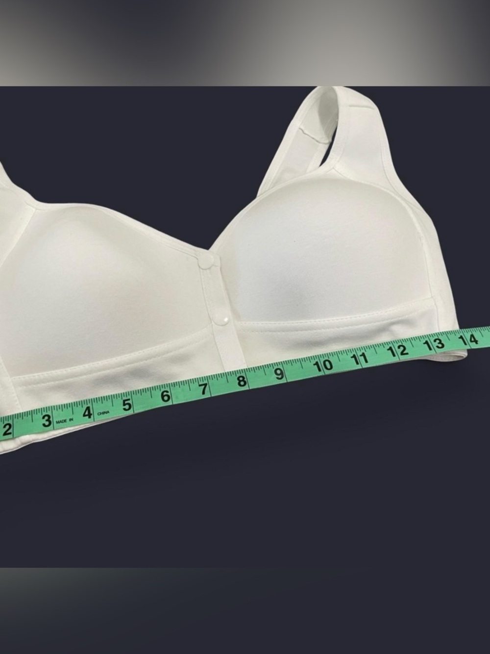 Front-Closure Comfort Bra Set of 3 - 95% cotton - Picture 10 of 14